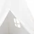 Teepee šator Bijelo 120 x 120 x 150 cm Tkanina i plastika