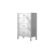 Hanah Home Komoda FRN-20023, 77x115x40 cm, Bela