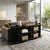 Hanah Home komoda Flusso, 170 cm, crna