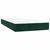 vidaXL Box spring postelja z vzmetnico temno zelena 90x200 cm žamet