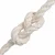 Vidaxl Vrv iz jute 8 Bela 100% Tossa jute