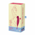Vibrator Satisfyer Twirling Pro+, temno rdeč