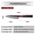 Damaskasti kuhinjski nož AO-37382 - Kiritsuke / Smeđa KP37382