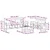 Set vanjskih sofa s jastukom 8 pcs Bijela i svjetlosiva