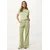 Mexx Ženske pantalone Wide, Zelene