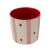 Cute&Cool HOME dekor šolja sa srcima roze 400ml