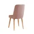 Hanah Home Trpezarijska stolica Stormi Sandalye 47x89x46cm Bež