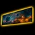 Wallity Slika na platnu sa LED osvetljenjem 30x90cm