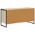 TV ormar s ladicama Sonoma 100 x 36 x 49,5 cm Konstruirano drvo