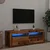 TV ormarić LED boja drva 120x35x40 cm konstruirano drvo