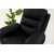 Atelier del Sofa Električna fotelja Comfort Manuel, 90 x 105 x 75 cm, Crna