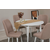 HANAH HOME Trpezarijski sto i stolice Vina 0900 White Stone
