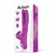 Action Nico Vibrator with Clit Hitting Ball & Alternating Dildos Purple