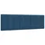 Vidaxl Posteljni okvir brez vzmetnice Hanko moder 160x200 cm blago