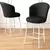 Hanah Home Set barskih stolica Alte, 6 komada, Crno-beli