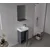 HANAH HOME Kupatilski ormarić sa umivaonikom i ogledalom (2 komada) Conza 45 497