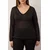 Trendyol Curve Ženska bluza Tbbaw26Af00054, Crna