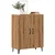 Komoda boja hrasta artisan 70x34x90 cm od konstruiranog drva