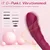 SuperLove Perfect Design G-Spot Vibrator Wine Red