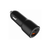 GEMBIRD TA-UC-AC2PDQC38-CAR-01 2-port USB car fast charger, Type-C PD, 38W, Crna