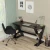 HANAH HOME Radni sto Lungo Black