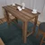 Aberto Design Trpezarijski sto Barra 120x93x60?cm Orah