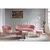 Livetastic Tabure Samt, Roza