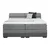 Boxspring Krevet Sevilla 160/200 cm , siva