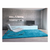 Modra preproga Universal Aqua Liso, 100 x 150 cm
