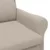 fotelja Svjetlosiva Mekani Sherpa materijal