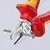 KNIPEX Kose sečice izolovane 1000V VDE 140mm 70 06 140