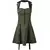 Ženska obleka KILLSTAR - Psy-Ops - KHAKI - KSRA002422