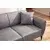 Atelier del Sofa Dvosed Belissimo 180x67x95cm Sivi