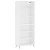 Visoka komoda bijela 69,5 x 32,5 x 180 cm od konstruiranog drva