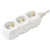 home Produžni kabel, 3 utičnice, 1.0mm2, 1.5 met, bijeli - NV 3/WH