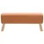 vidaXL klop 110 x 30 x 45 cm Pravo usnje Rjava