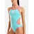 Arena one double cross back water/shocking pink xl - uk38