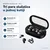 Bežične Bluetooth slušalice B72, 3 u 1, Crne