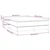 Vidaxl Box spring postelja z vzmetnico krem 140x190 cm blago