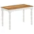 Vidaxl Jedilna miza 110x60x76 cm trden mangov les