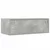 TV ormarić s LED svjetlima siva boja betona 75x35,5x25 cm