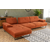 ATELIER DEL SOFA Ugaona garnitura Mustang Small Left Orange