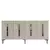 HANAH HOME Komoda Rany 150 White Travertine Silver