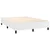 Vidaxl Box spring postelja z vzmetnico bel 140x200 cm umetno usnje