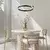 Rabalux Visilica Silnora, LED, 35W, 3000-6500K, ?60cm, Crna