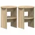 Pomoćni ormarić 2 pcs Sonoma hrast O40 x 50 cm