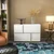 Hanah Home Konzola Mares, 120x81,6 x45 cm, Bela-orah
