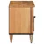 TV ormar s ladicama Prirodna 80 x 33 x 46 cm Čvrsto drvo manga