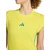 Adidas Ženska majica W 3S Sj T Wc KR7565, Kratki rukav, Žuta