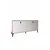 Hanah Home Komoda Arden, 160 x 80 x 44 cm, Bela